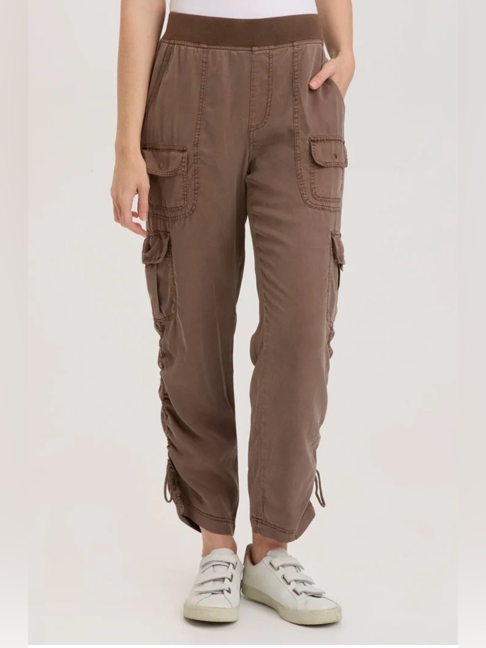 XCVI Sonova Utility Multi Pocket Cargo Pants with Cinched Ankles, size L